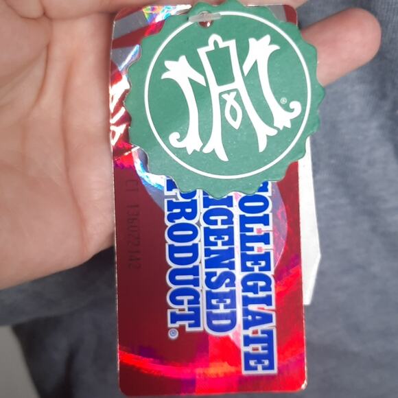 Alma Mater Women's University of Memphis Long Sleeve Graphic Tee Blue Gray Med - Picture 6 of 10